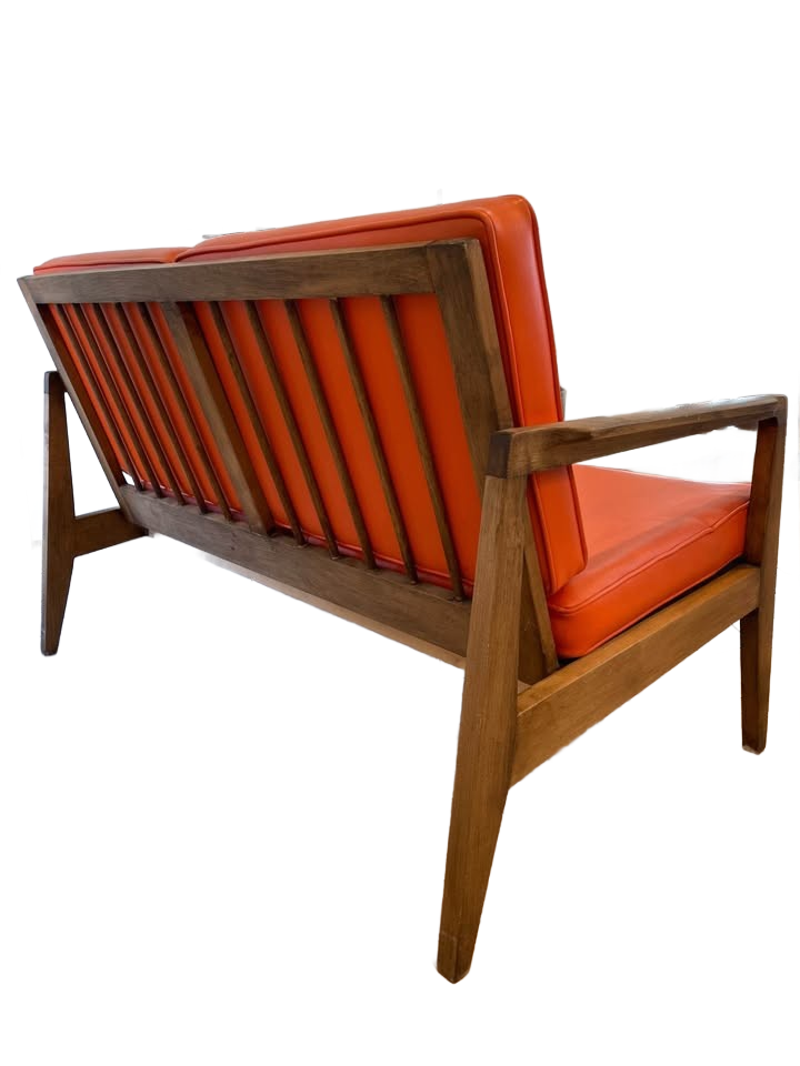 Mid-Century Milo Baughman “Style” Lounge loveseat