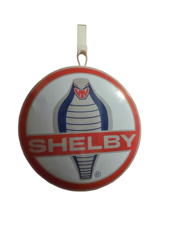 Shelby Cobra Dome and Rounded 16" Metal Sign