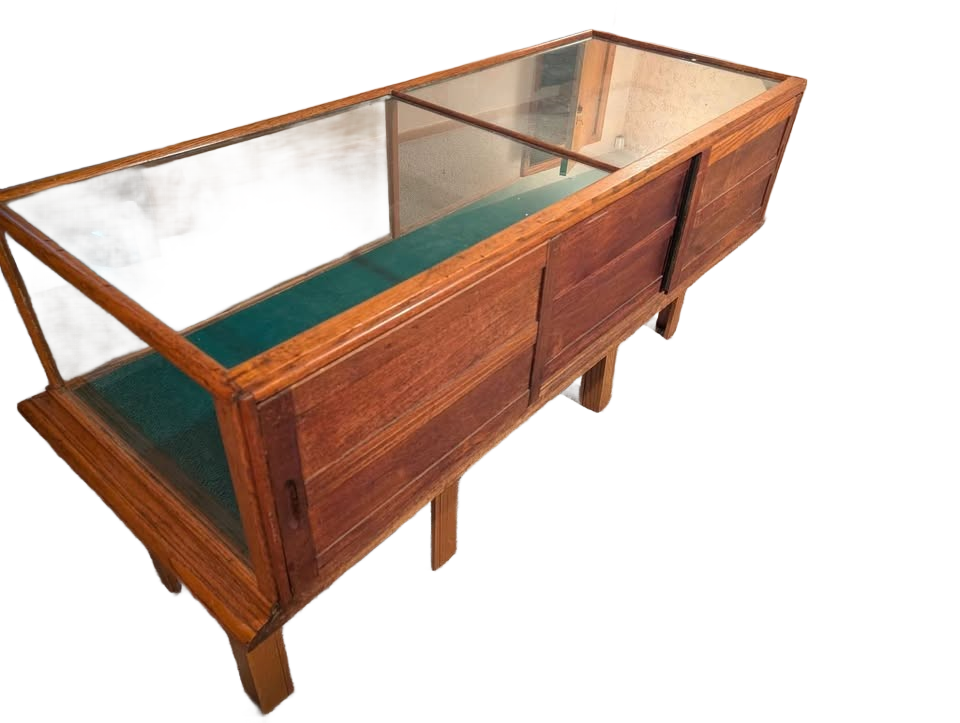 Antique Oak display case