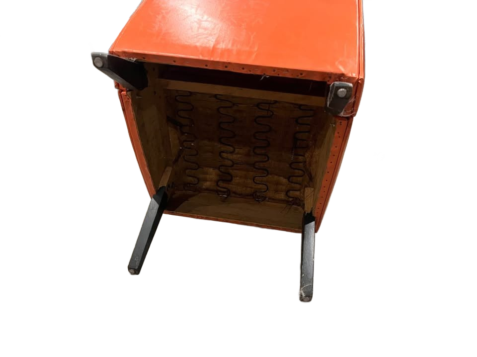 2 - mid century style low chairs