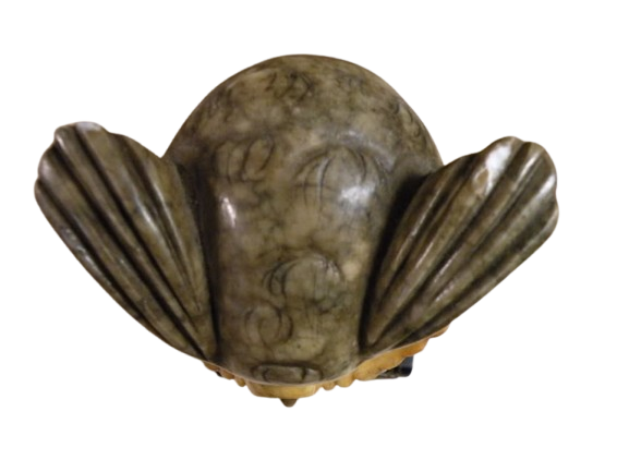 Vintage Genuine Alabaster Hand Carved 9 1/2" Owl on a Stack of 3 Books - Made in Italy - 8.3 Lbs.