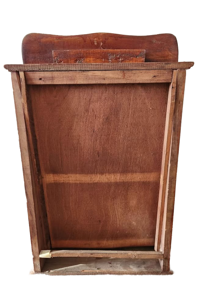 Antique Ampolina Dye Display Case