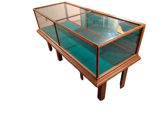 Antique Oak display case