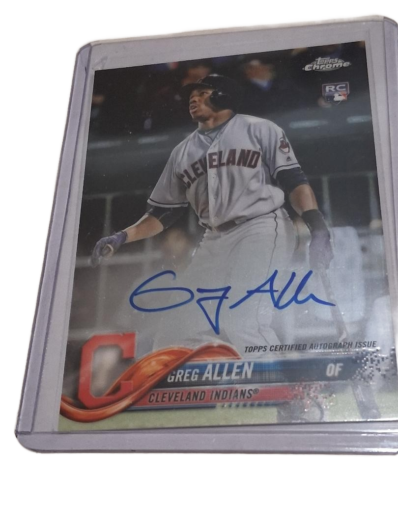 2018 Greg Allen Autographed