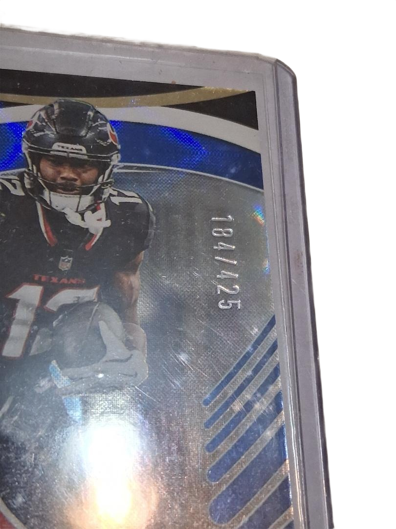 Nico Collins Panini Absolute Football card, serial-numbered 184/425