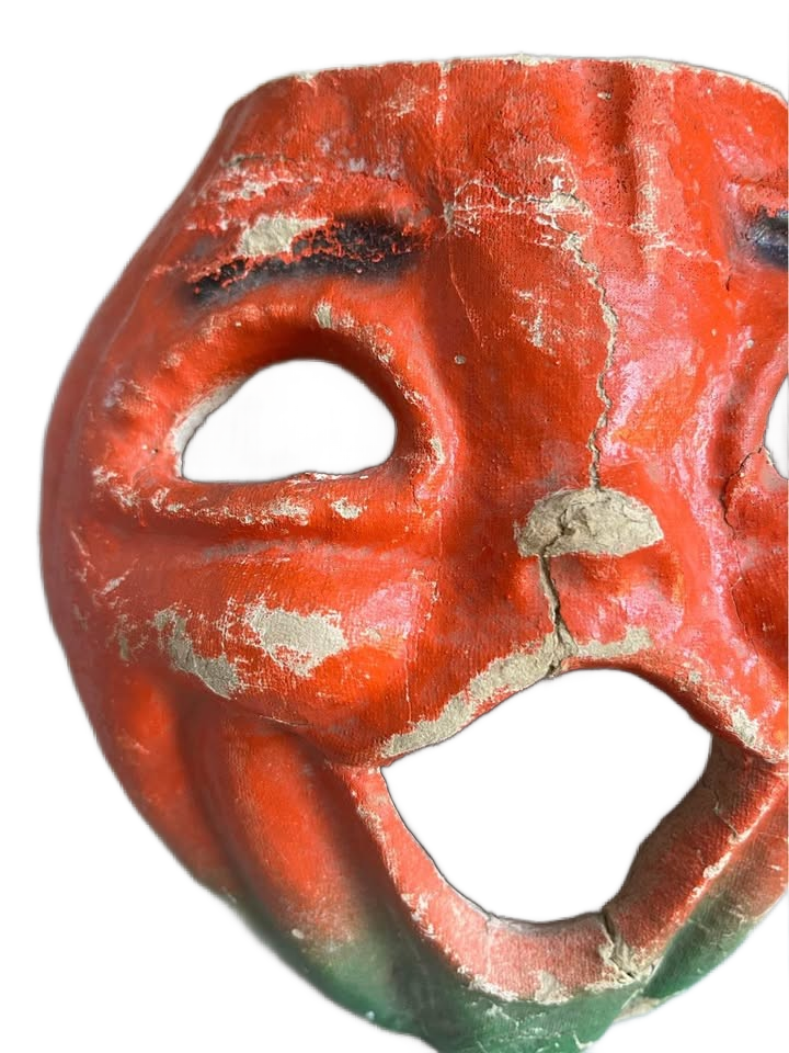 1950’s Choir Boy Paper Mache Halloween Pumpkin