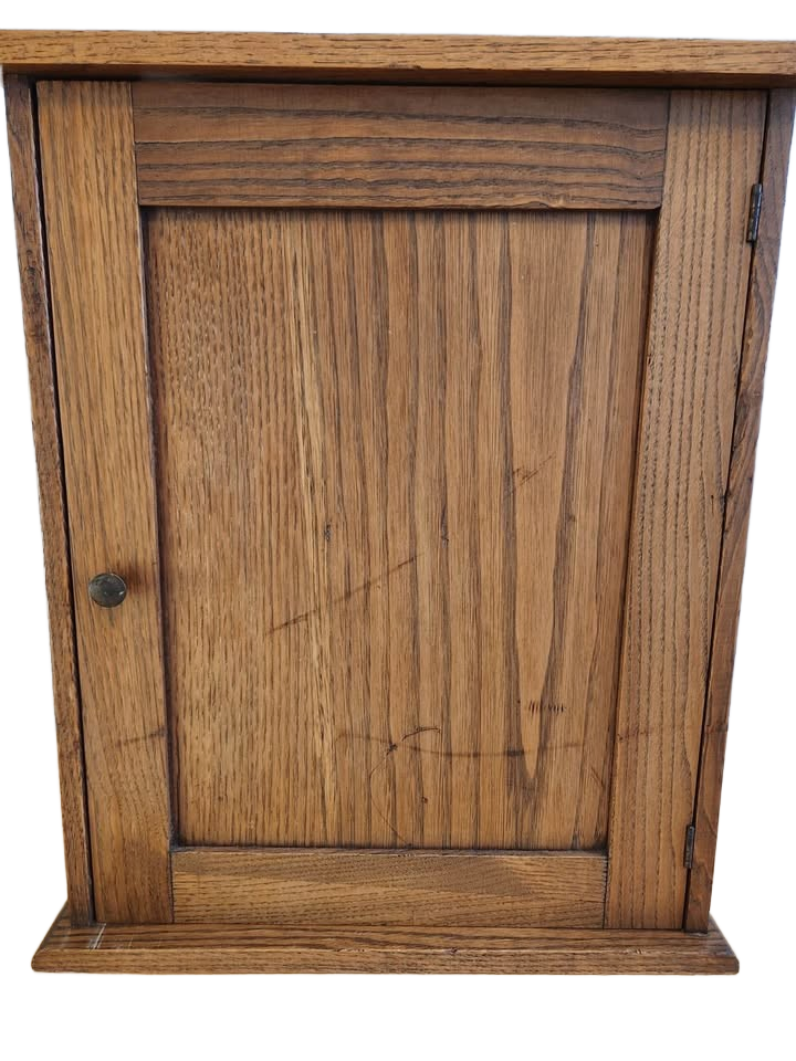 Early 1900s Oak Display Case