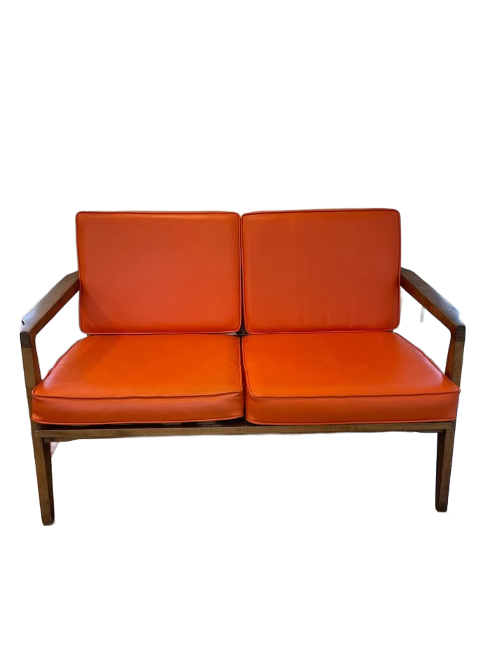 Mid-Century Milo Baughman “Style” Lounge loveseat