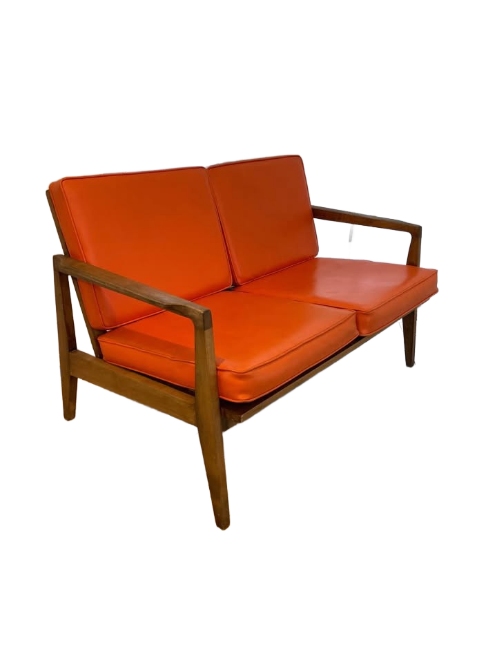 Mid-Century Milo Baughman “Style” Lounge loveseat