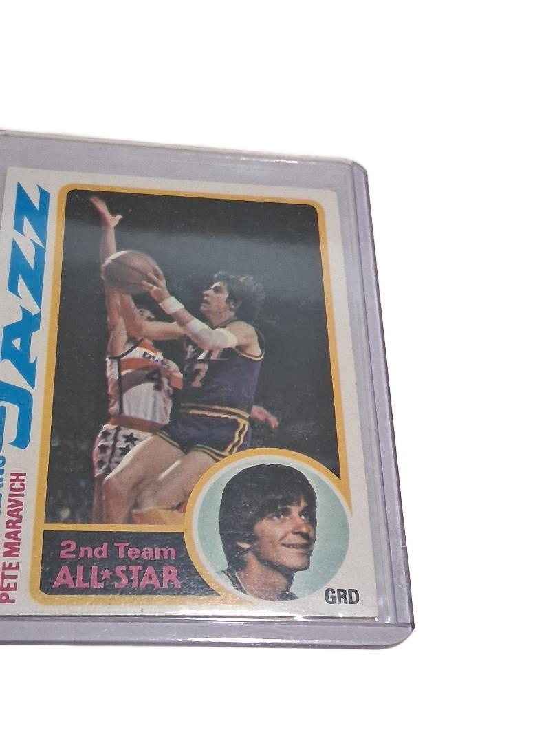 1978-79 TOPPS BASKETBALL PETE MARAVICH #80 JAZZ