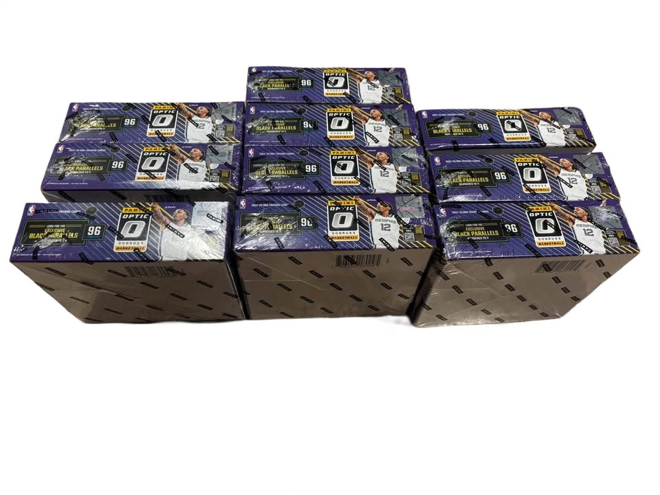 2025 Donruss Optic Basketball Retail Boxes - Lot of 10, all sealed