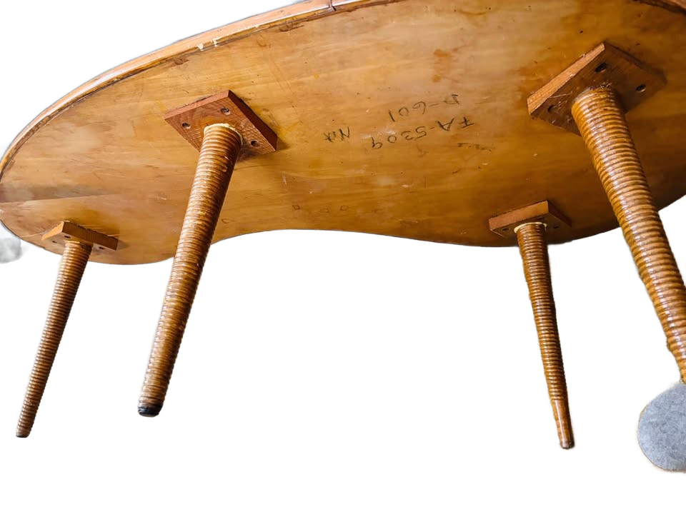 Vintage MCM Kidney Coffee Table