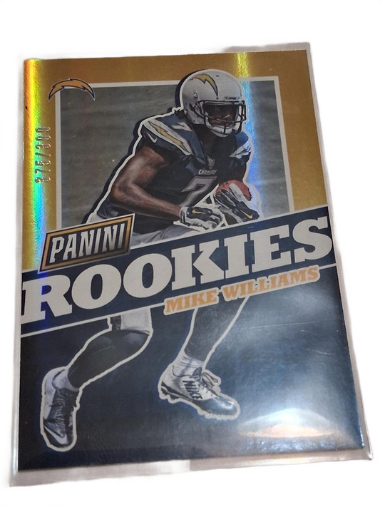 Panini Rookies Mike Williams No. FB31