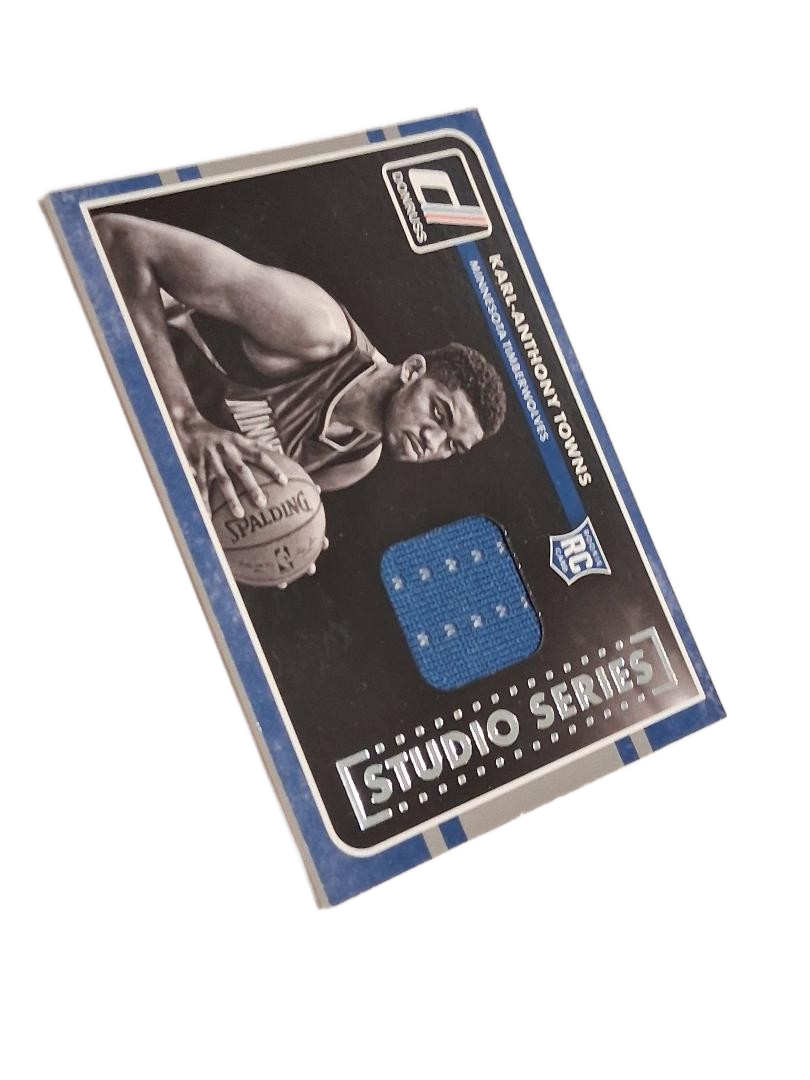 2015 Panini Donruss Studio Series Rookie Jerseys Karl Anthony Towns