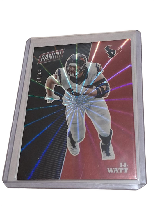 J.J. Watt 2017 Panini National Convention Promo card (#FB11)
