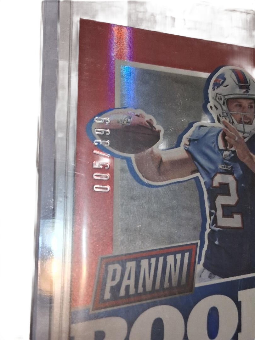 RARE 2017 PANINI NATHAN PETERMAN ROOKIE CARD RC FB49