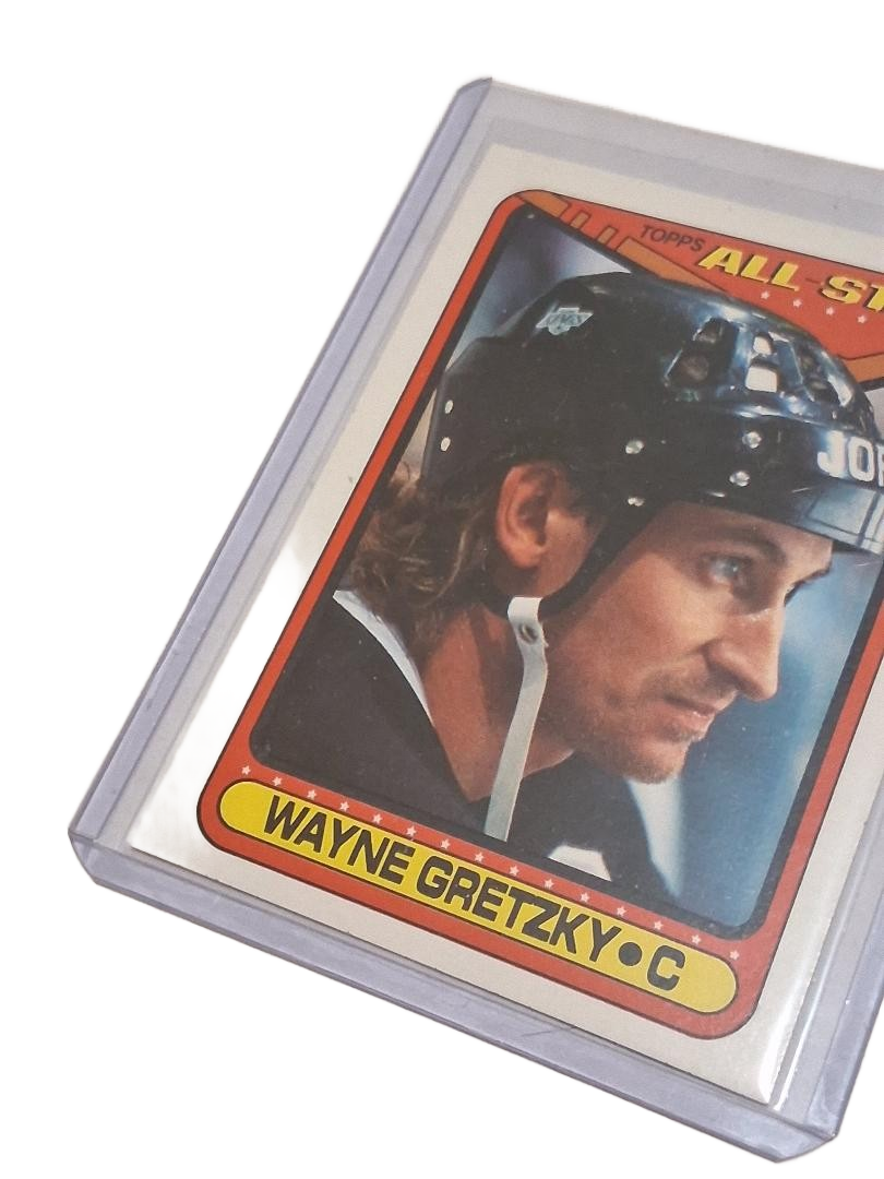 1990 O-Pee-Chee Wayne Gretzky All-Star ice hockey card #199