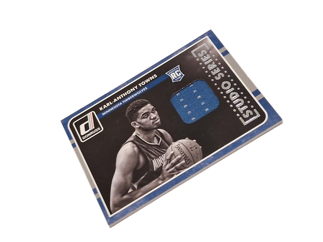 2015 Panini Donruss Studio Series Rookie Jerseys Karl Anthony Towns