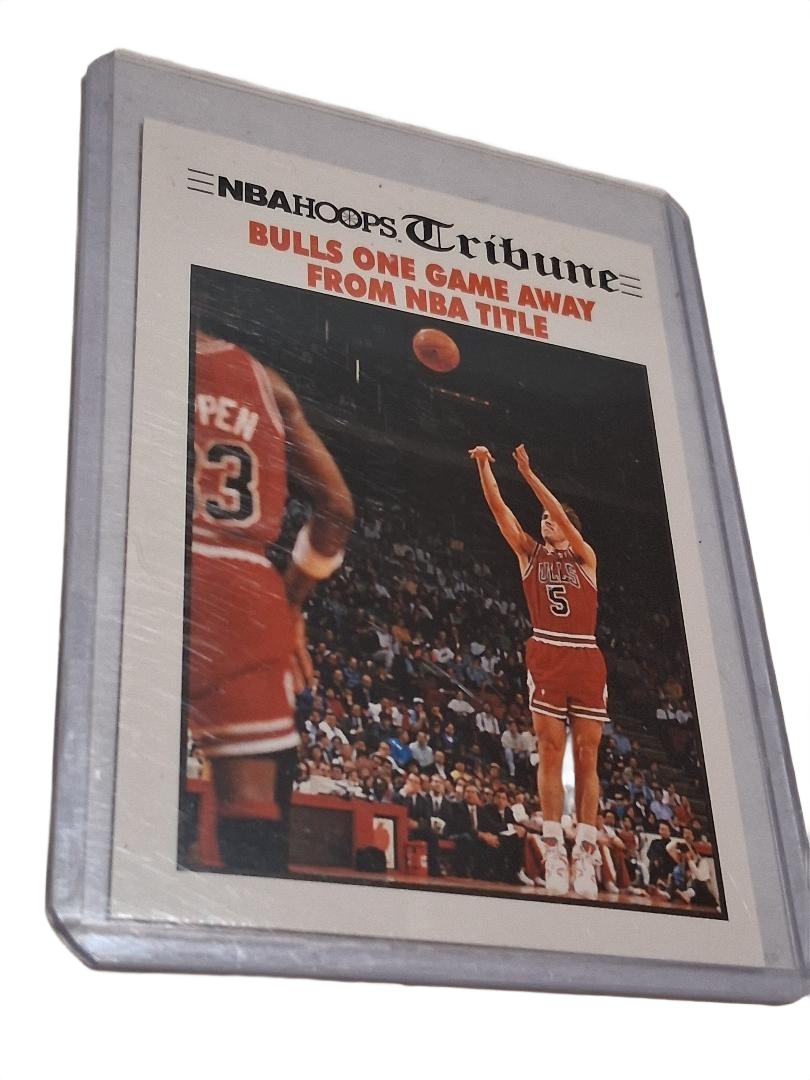 1991-92 Hoops #541 Bulls One Game Away From NBA Title