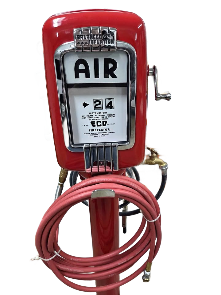 Beautiful Eco Air Meter Model 98 Total Restoration W/ Options water & Heavy Duty