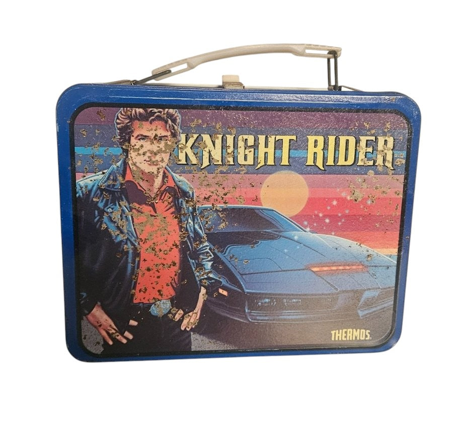 Knight Rider lunchbox 1983 with thermos
