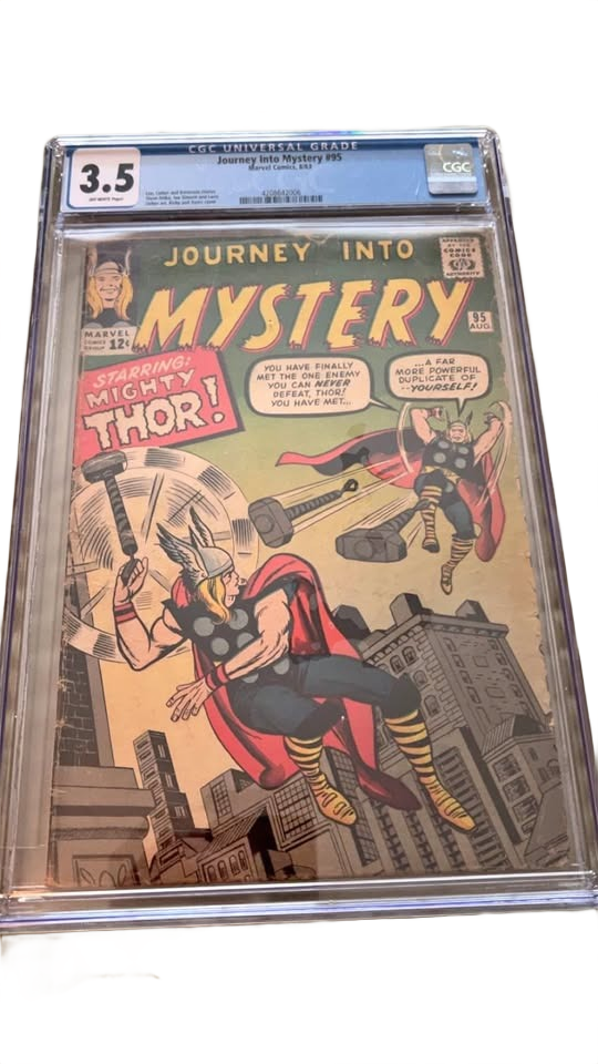Journey into Mystery #95 cgc 3.5