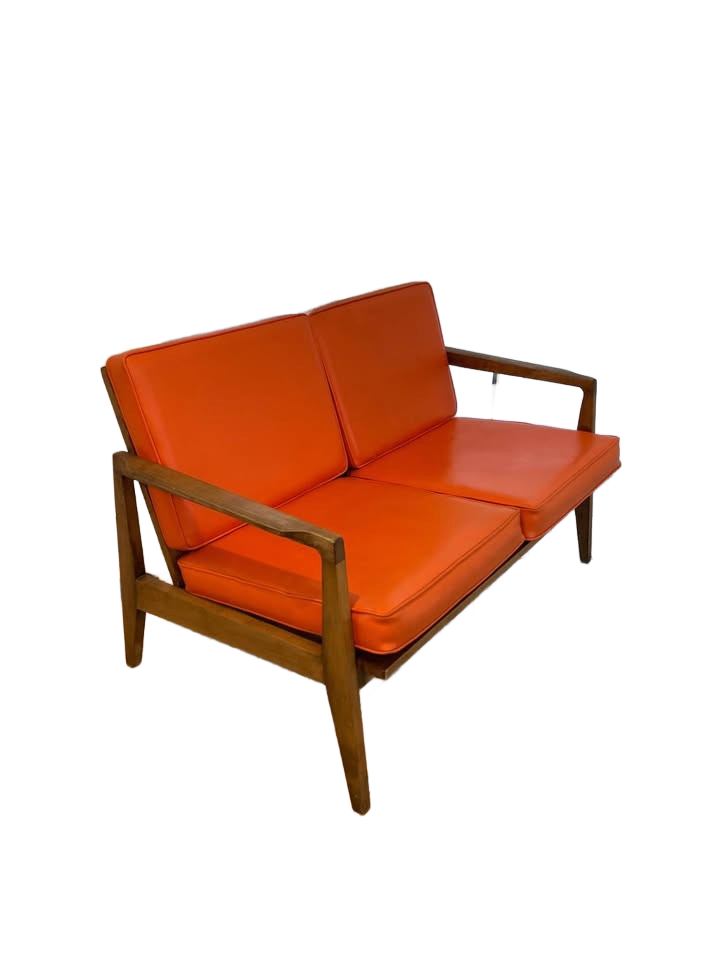 Mid-Century Milo Baughman “Style” Lounge loveseat
