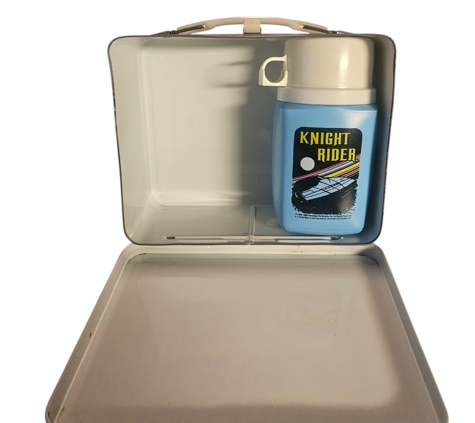 Knight Rider lunchbox 1983 with thermos