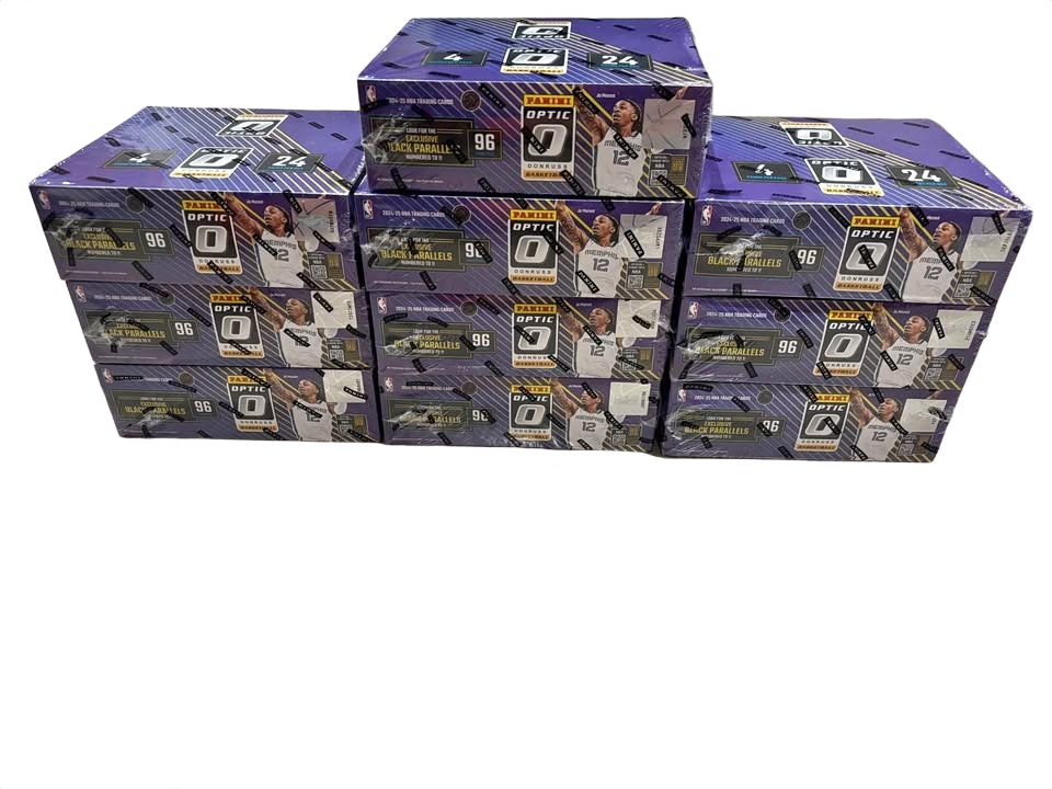 2025 Donruss Optic Basketball Retail Boxes - Lot of 10, all sealed