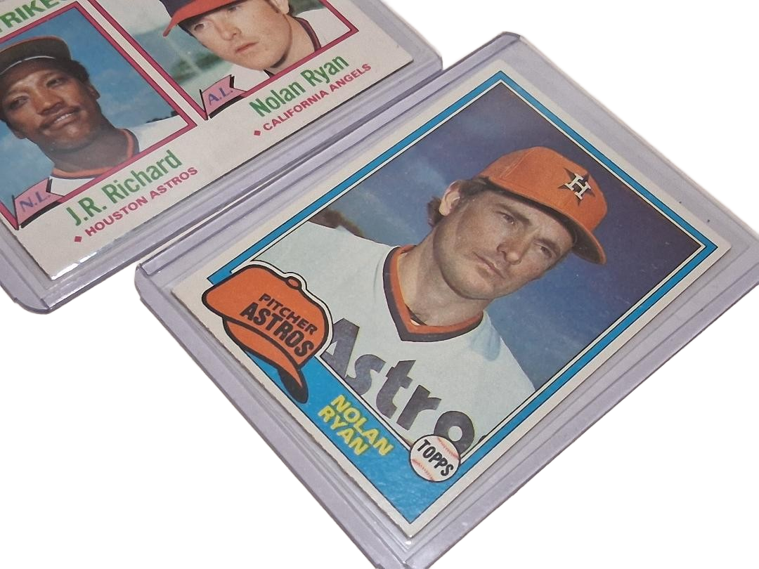 J.R. Richard/Nolan Ryan for Astros Angels AND Nolan Ryan for California Angels