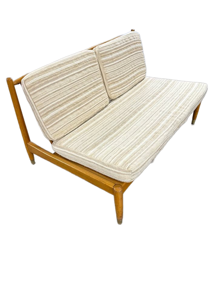 1950s mid century modern Folke Ohlsson for Dux style Sofa Loveseat
