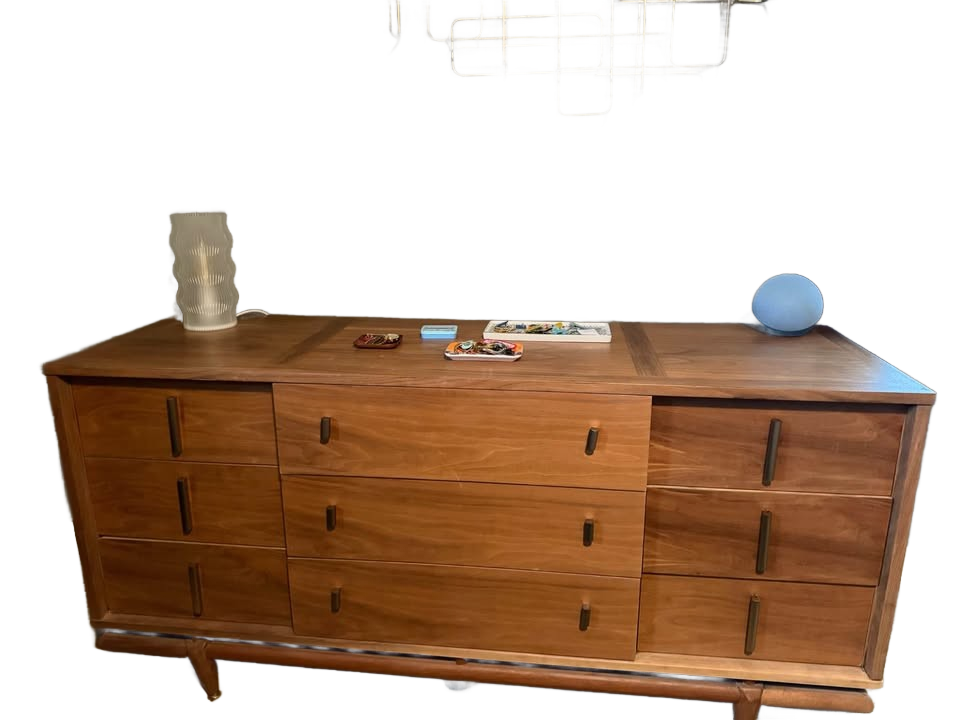 Beautiful Solid Wood Mid Century Dresser