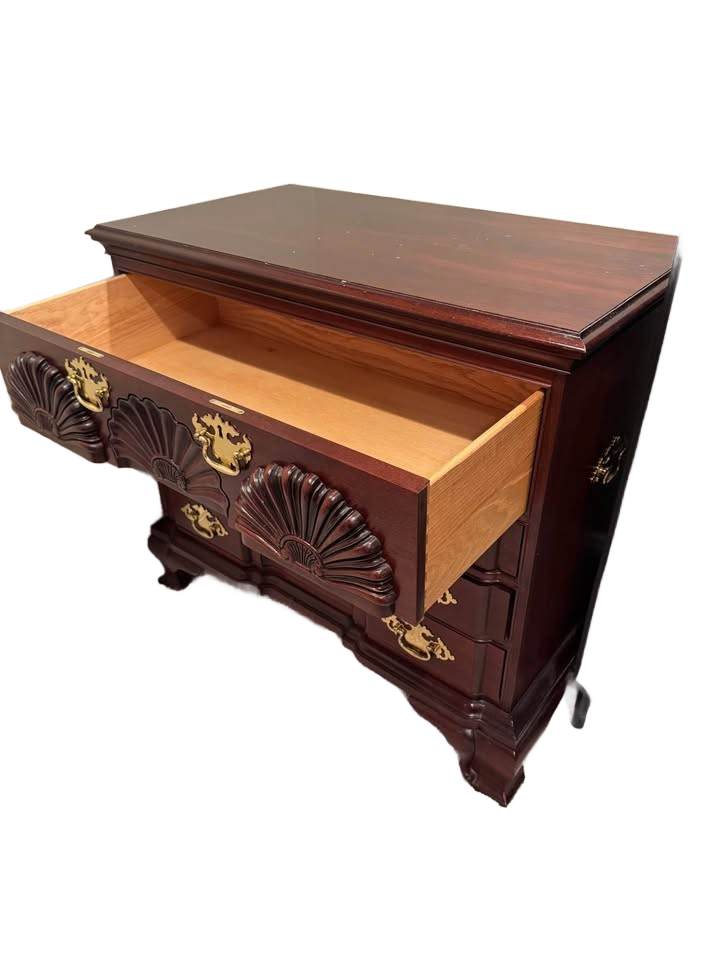 Solid Mahogany Vintage Dresser