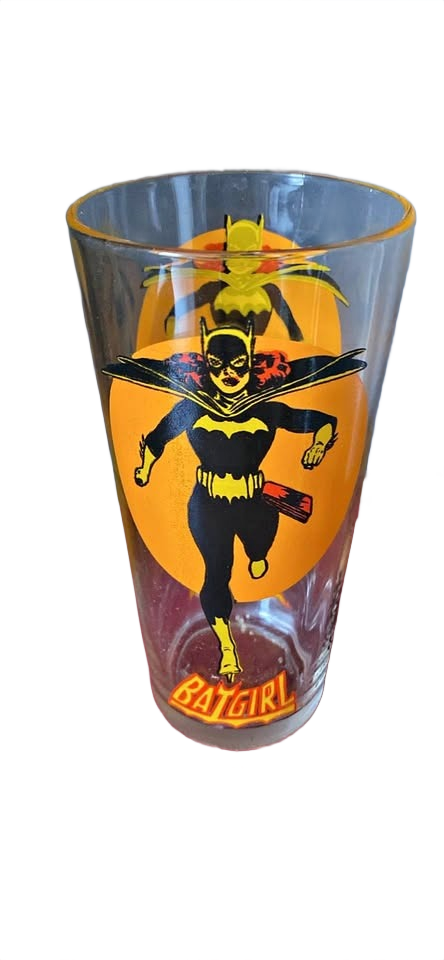 Pepsi 1976 Supergirl drinkware