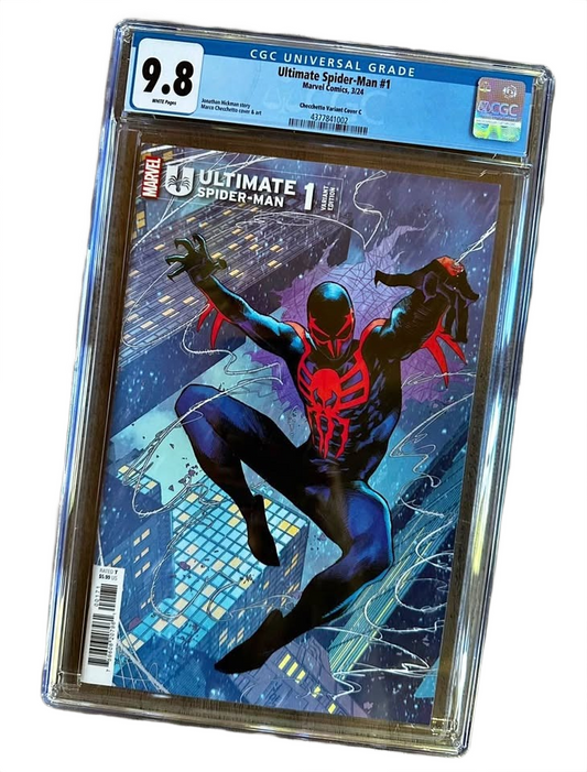 CGC 9.8 - Ultimate Spider-Man #1 - Checchetto Variant Cover C: Spider-Man 2099