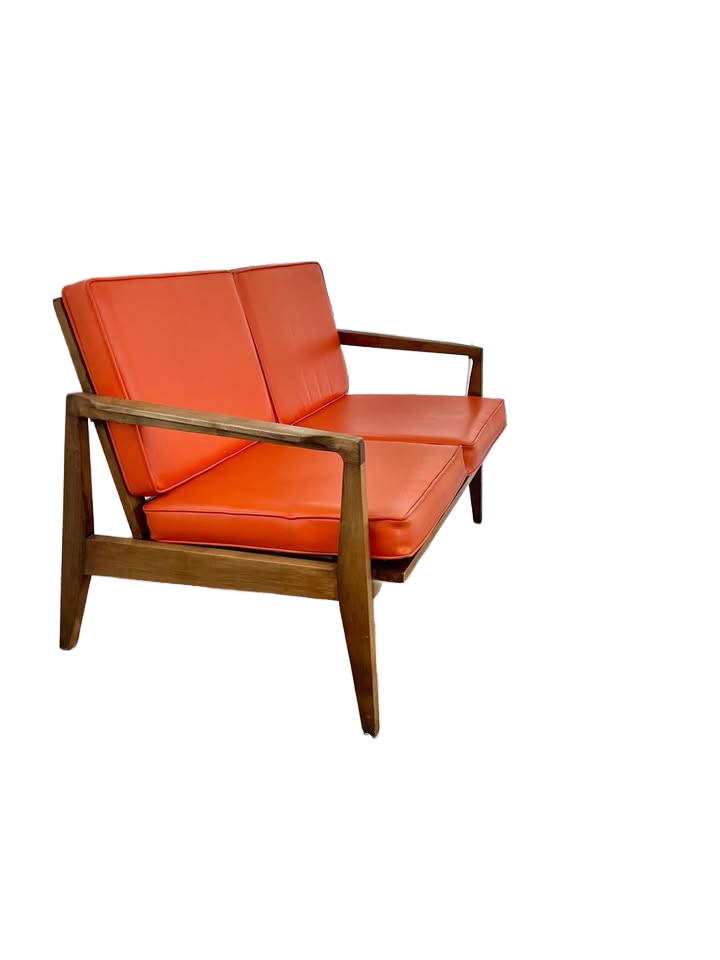 Mid-Century Milo Baughman “Style” Lounge loveseat