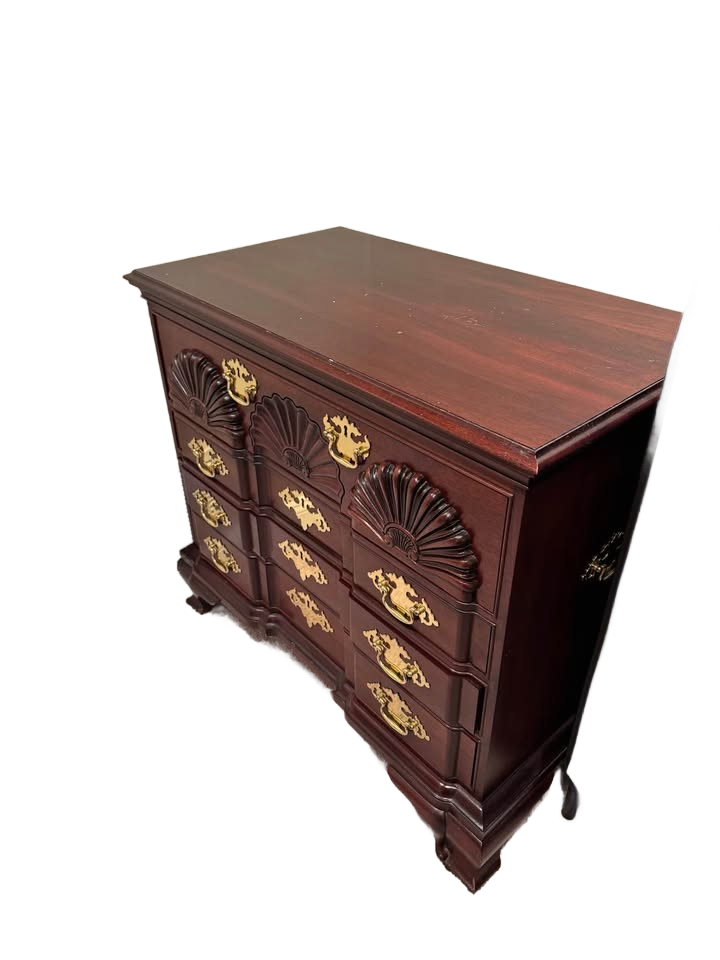Solid Mahogany Vintage Dresser