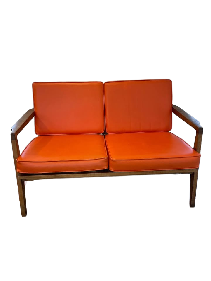 Mid-Century Milo Baughman “Style” Lounge loveseat