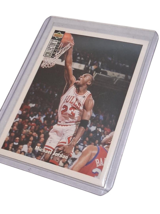 1994-95 Upper Deck Collector's Choice #240 Michael Jordan He's Back 3/19/95