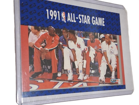 1991-92 Fleer #233 1991 All-Star Game