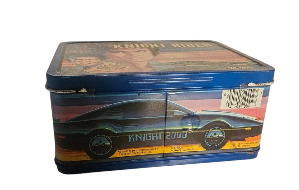Knight Rider lunchbox 1983 with thermos