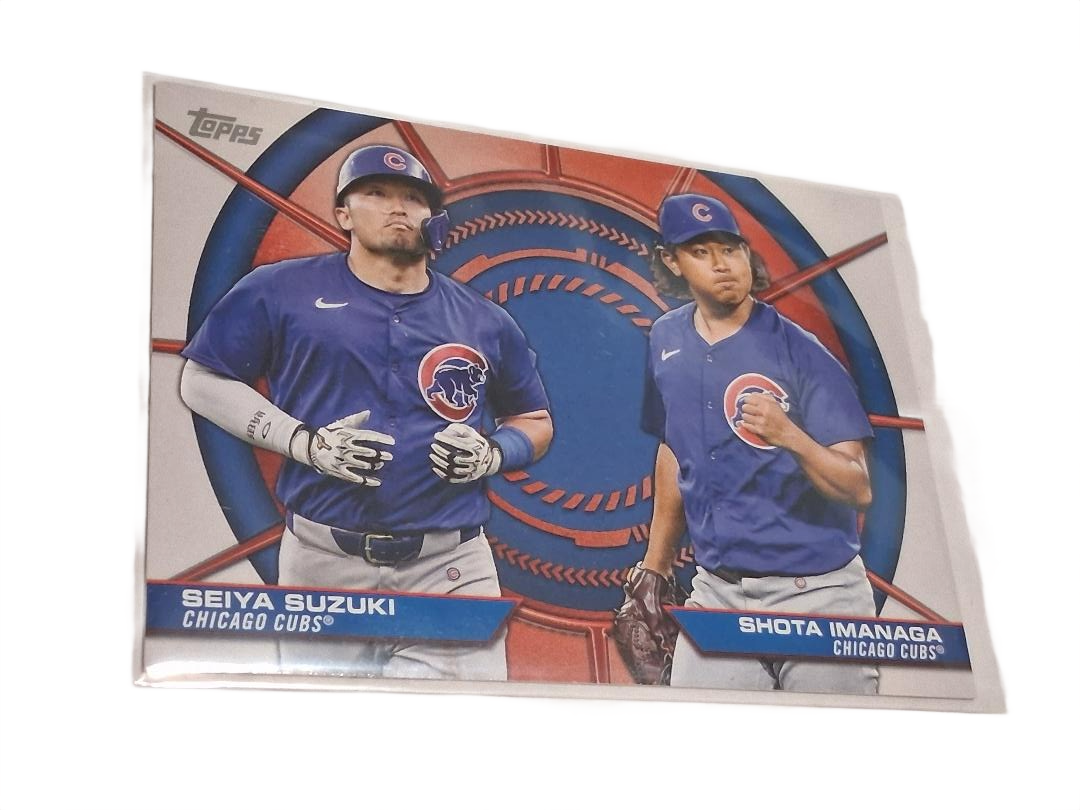 2025 Topps MLB Series 2 Dynamic Duos #DD-7 Seiya Suzuki & Shota Imanaga