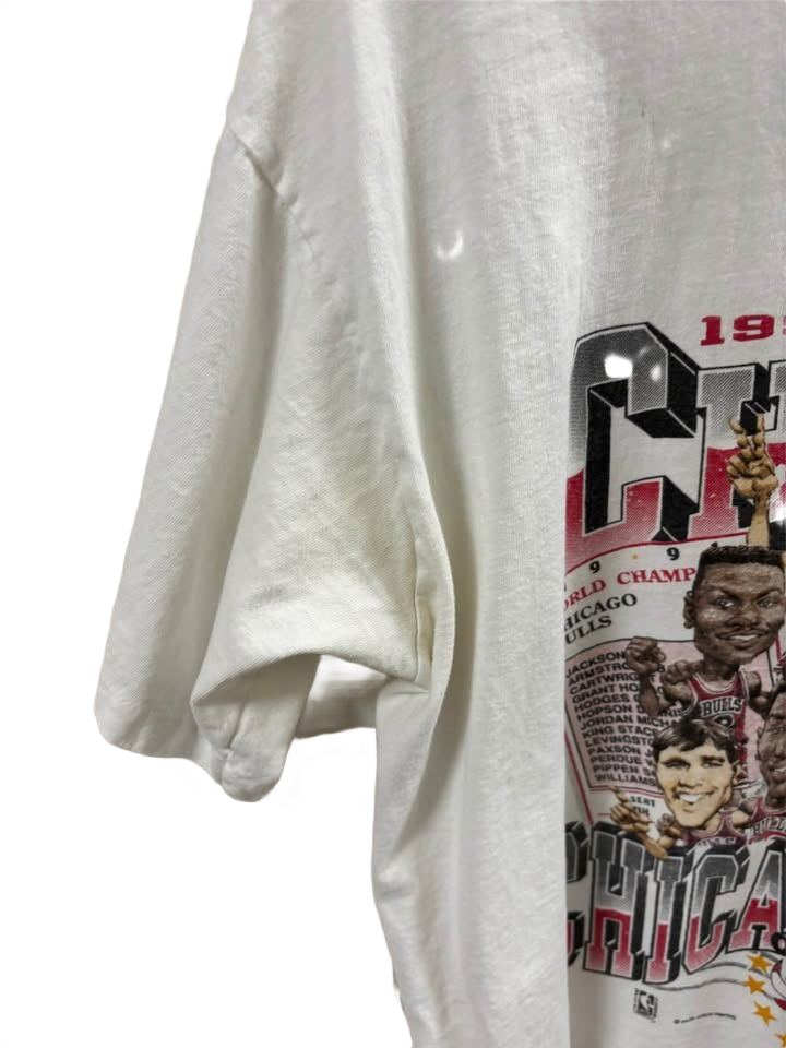 1991 Chicago Bulls Championship T-Shirt Men’s XL