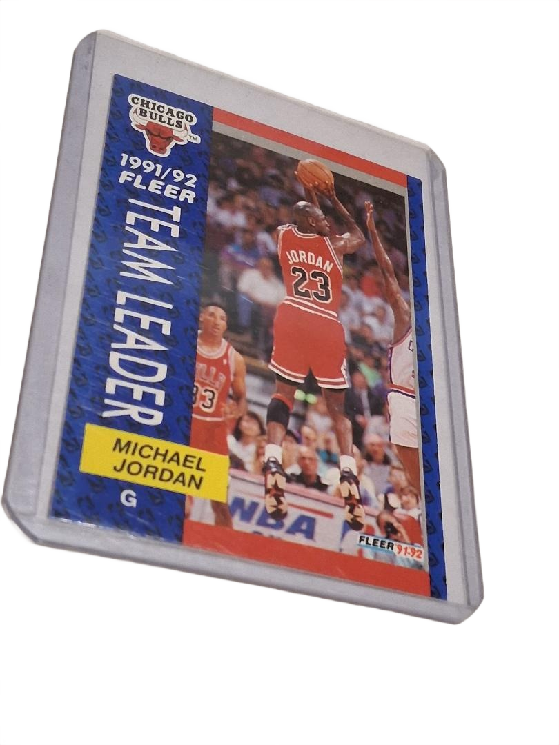 1991-92 Fleer #375 Michael Jordan TL