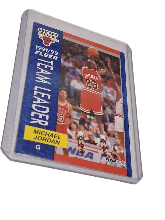 1991-92 Fleer #375 Michael Jordan TL