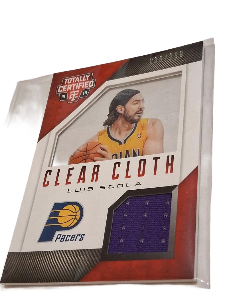 2014–15 Panini Totally Certified Clear Cloth Luis Scola 138/299