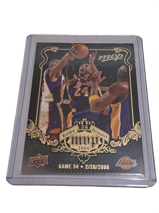 2008-09 Upper Deck MVP Basketball Game # 54 # KB 54 Kobe Bryant