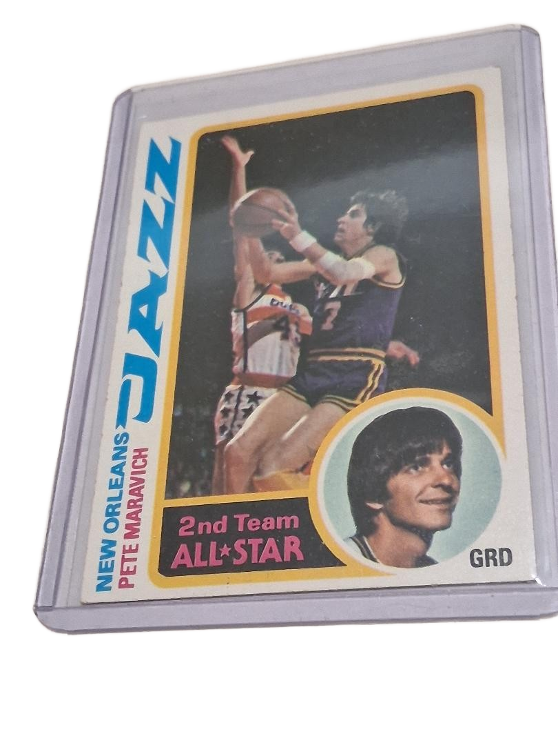 1978-79 TOPPS BASKETBALL PETE MARAVICH #80 JAZZ