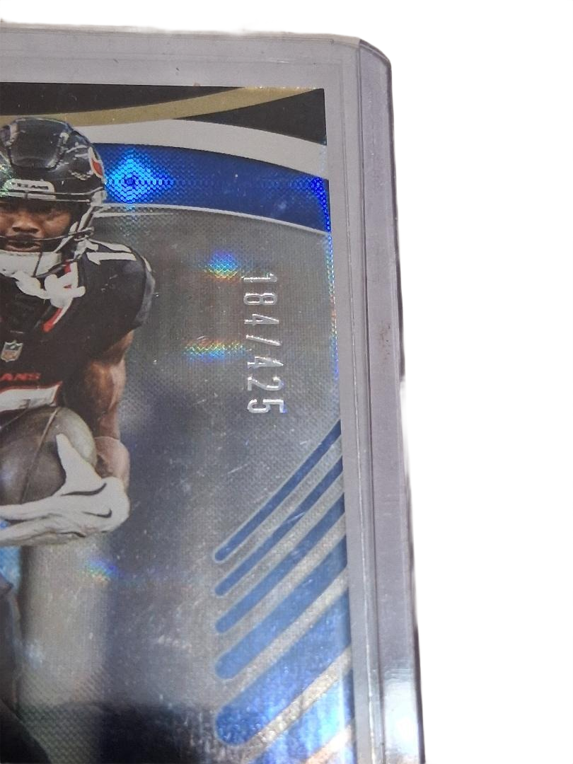Nico Collins Panini Absolute Football card, serial-numbered 184/425