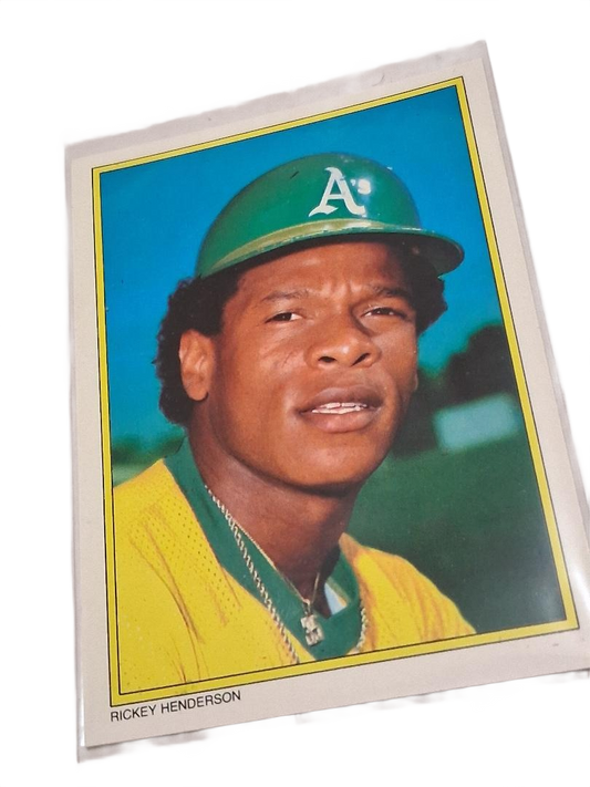 1983 Topps All-Star Set Collector's Edition Rickey Henderson #33 HOF